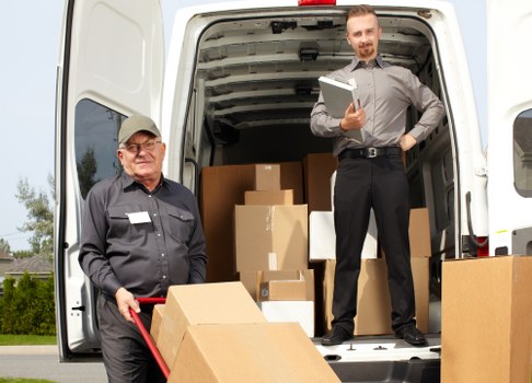 Removal van service for Docklands apartment and office moves