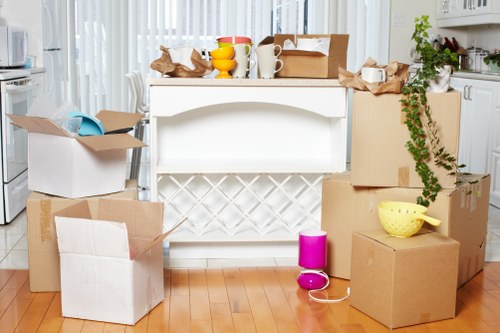Commercial removal service supporting an office move in Docklands