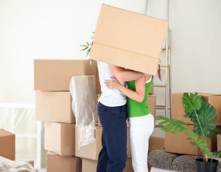 Packing and loading household items for same day removals in Docklands