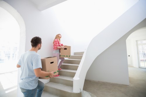 Professional house removals planning for a Docklands apartment move