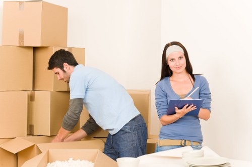 Cubic-yard pricing for a modern Docklands flat relocation