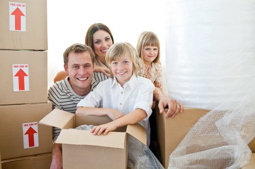 Professional removalists preparing for a Docklands house move with access and parking planning